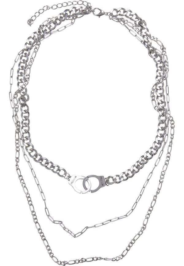 Urban Classics Accessoires Saturn Layering Necklace - Silver Color