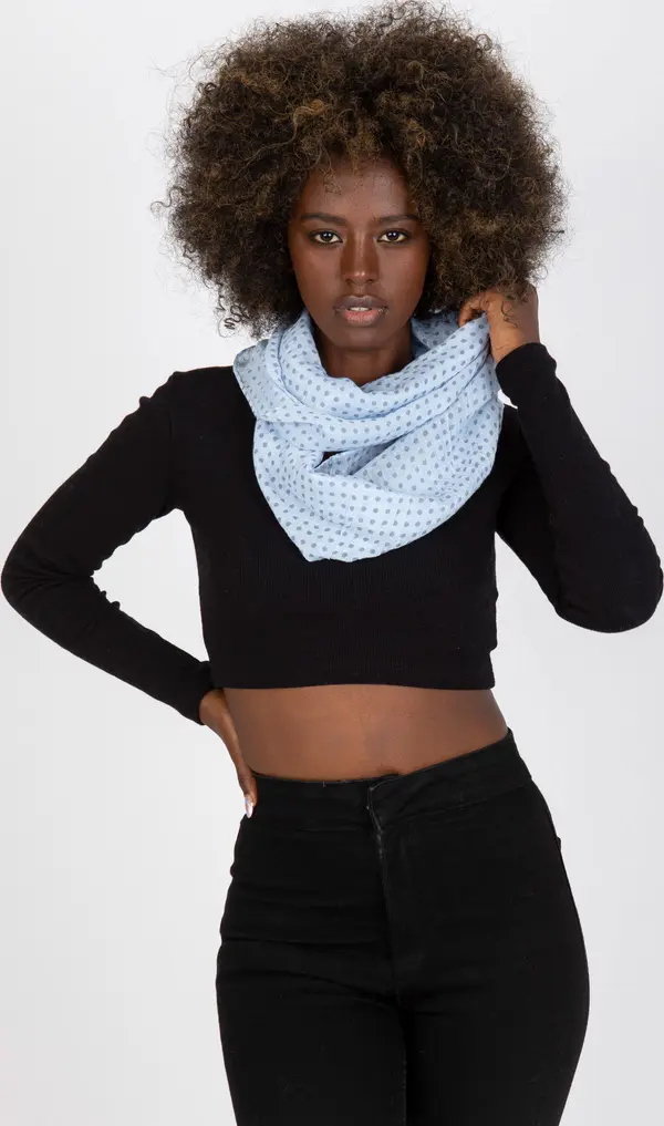 Factory Price Scarf-AT-CH-BF48181-light blue