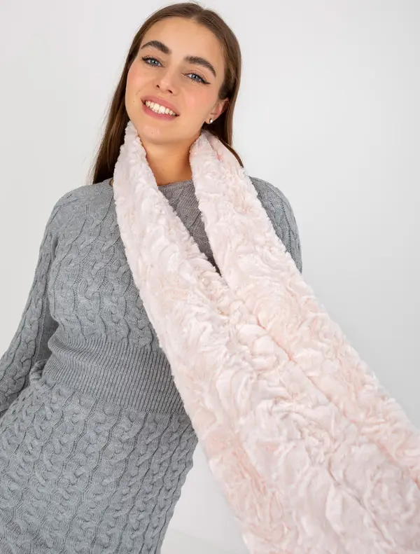 Factory Price Scarf-AT-KM-S-8253.18-light pink