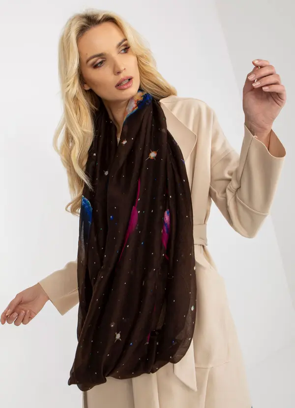 Factory Price Scarf-AT-KM-TS06.32P-dark brown