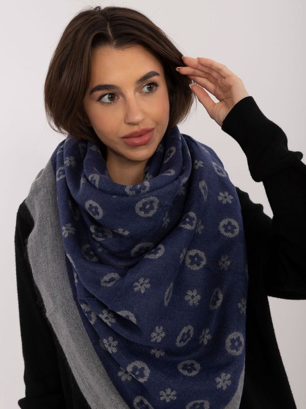 Factory Price Scarf-AT-SZ-1701.61-dark blue