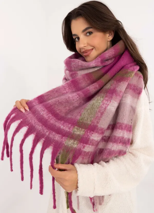Wool Fashion Italia Scarf-AT-SZ-231301.21-light purple
