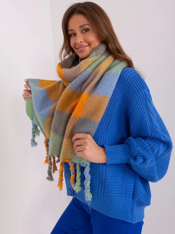 Wool Fashion Italia Scarf-AT-SZ-2313501.98-orange