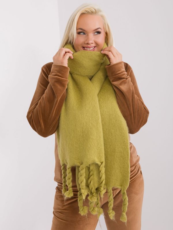 Wool Fashion Italia Scarf-AT-SZ-2313502.63P-olive