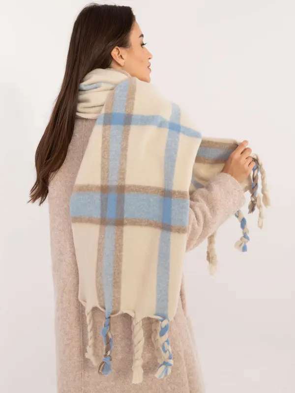 Wool Fashion Italia Scarf-AT-SZ-2315.33-light beige
