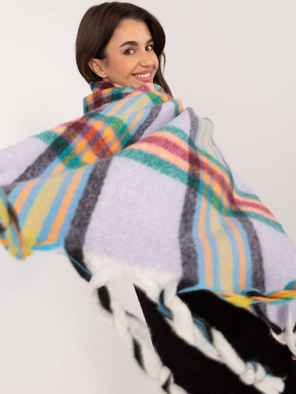 Wool Fashion Italia Scarf-AT-SZ-231501.03X-light purple