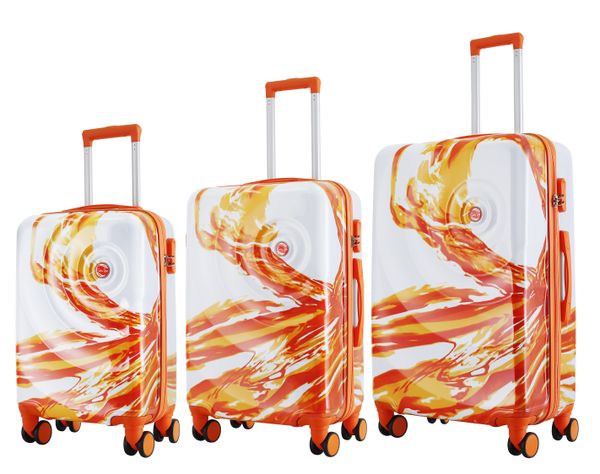 Semiline Semiline Unisex's ABS Suitcase Set T5655-0