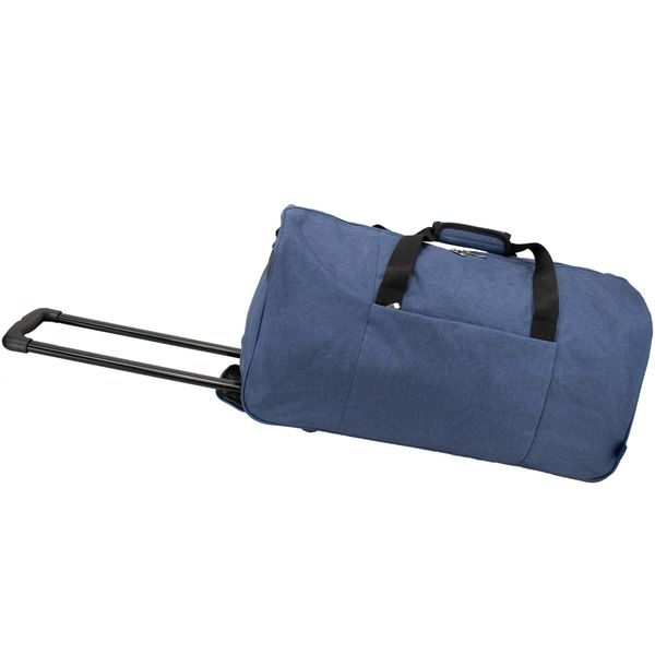 Semiline Semiline Unisex's Trolley Bag T5537-2 Navy Blue