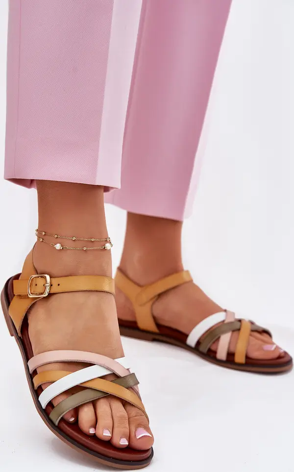 SERGIO LEONE SERGIO LEONE Дамски сандали с преплитащи се ленти