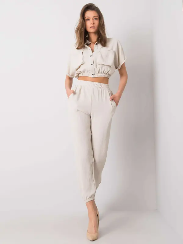 RUE PARIS Set-346-KMPL-5002.60-light beige