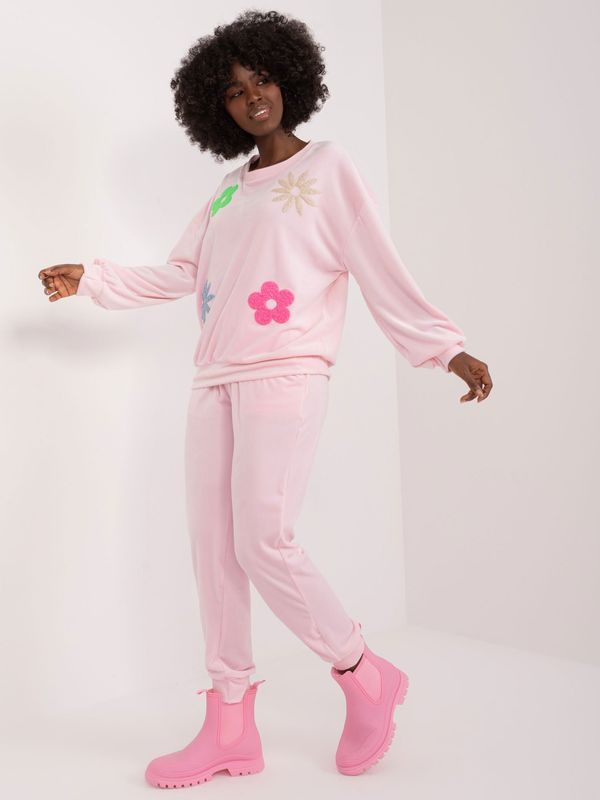 Italy Moda Set-DHJ-KMPL-8655.05-light pink