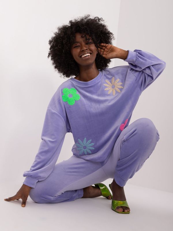 Italy Moda Set-DHJ-KMPL-8655.05-light purple