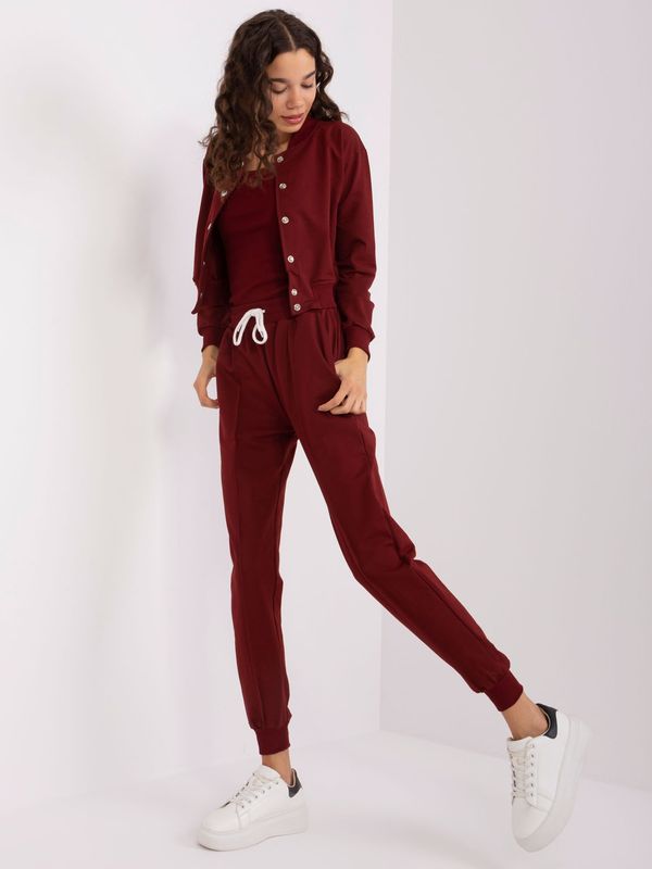 My Red Lips Set-EM-KMPL-844.40P-burgundy