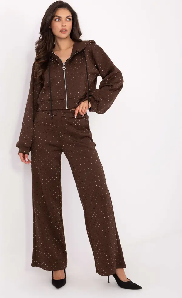 RUE PARIS Set-IT-KMPL-21709.18-brown