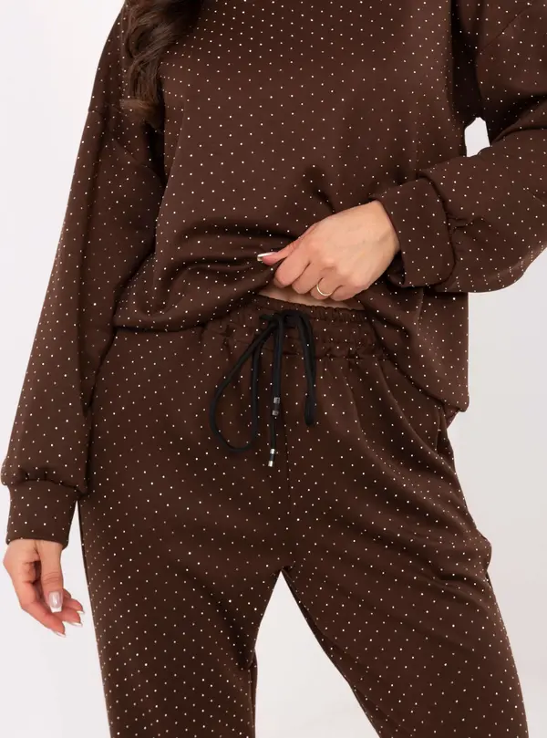 RUE PARIS Set-IT-KMPL-21718.27P-brown