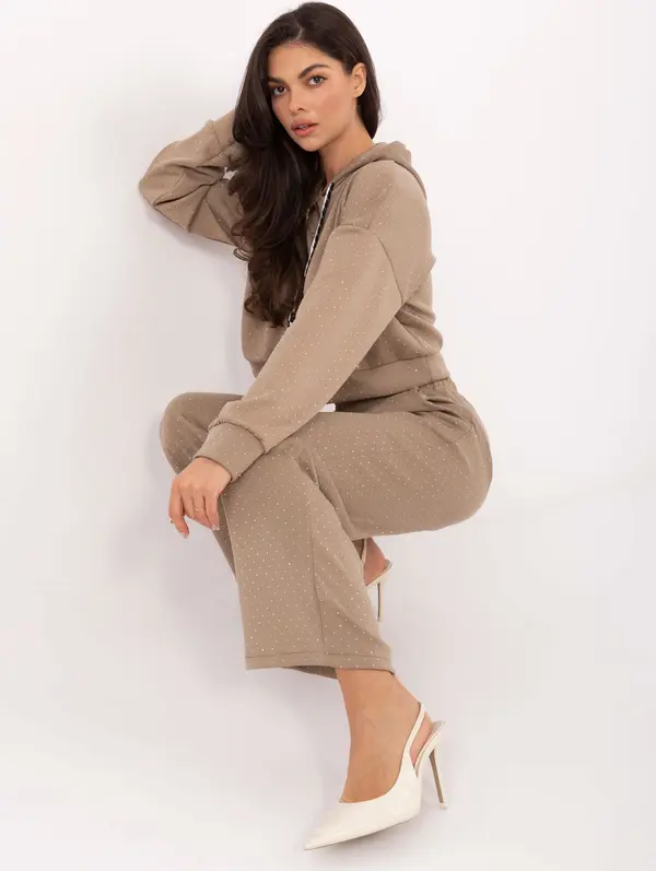 RUE PARIS Set-IT-KMPL-21719.86-dark beige