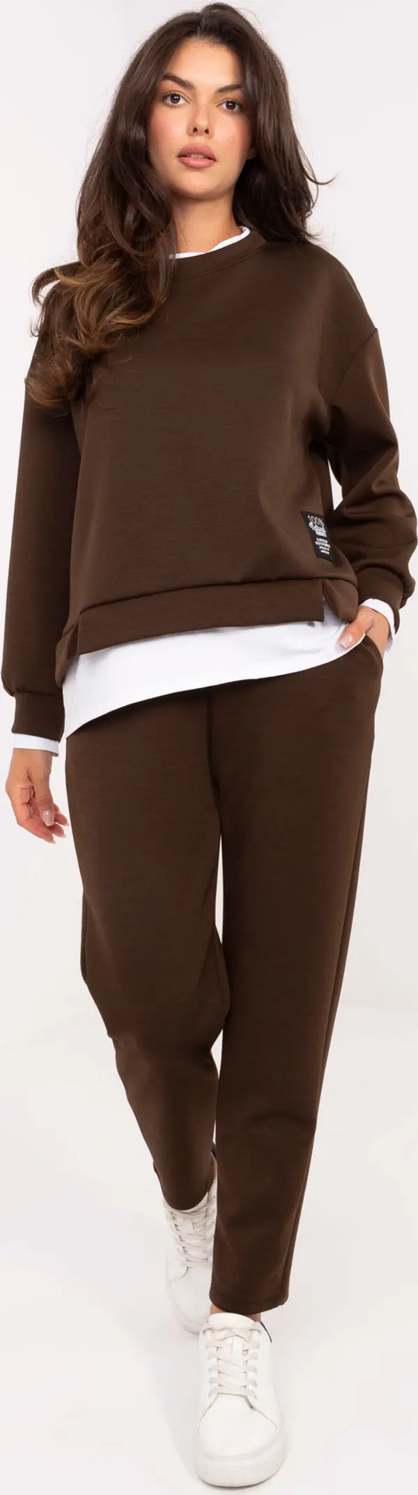 RUE PARIS Set-IT-KMPL-9237.46-dark brown