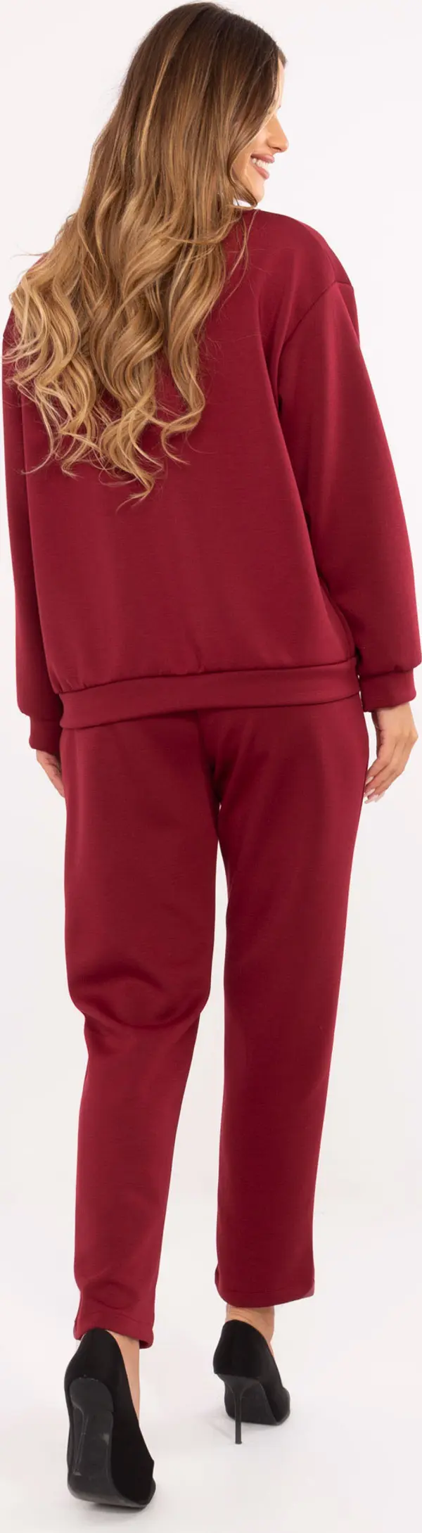 RUE PARIS Set-IT-KMPL-9731.49-burgundy