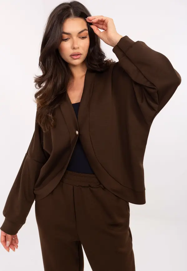 RUE PARIS Set-IT-KMPL-9761.25-dark brown