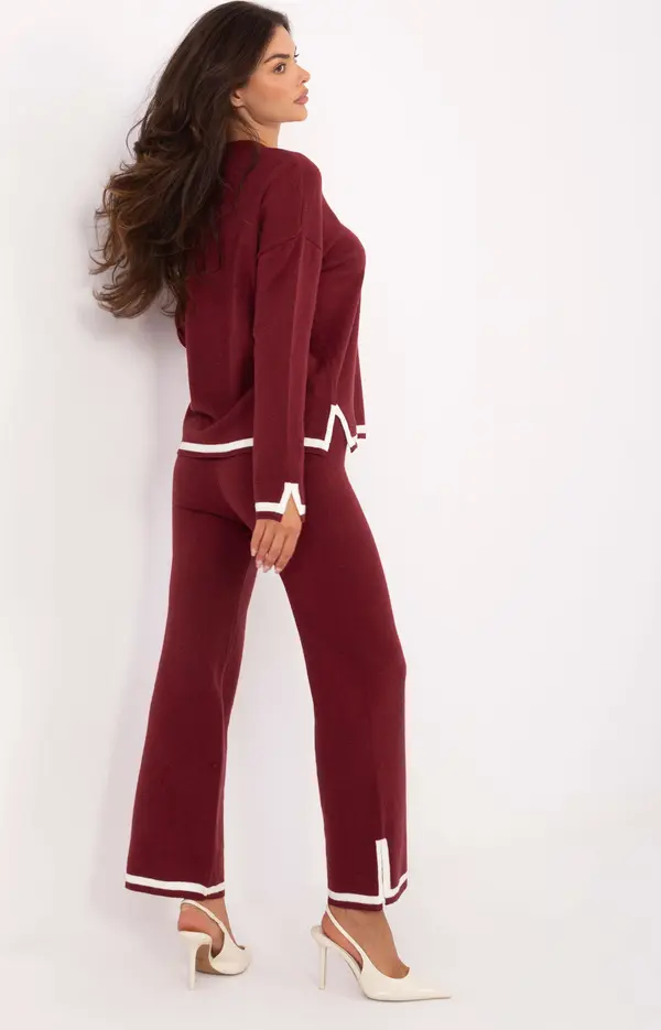 Italy Moda Set-IT-KMPL-99062.66-burgundy