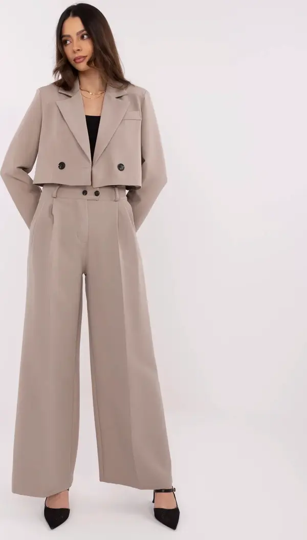 RUE PARIS Set-IT-KMPL-FL9019.08P-dark beige