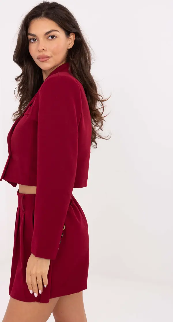 Italy Moda Set-MI-KMPL-C682.76-burgundy