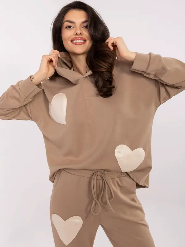 Italy Moda Set-MI-KMPL-M61431.68P-dark beige