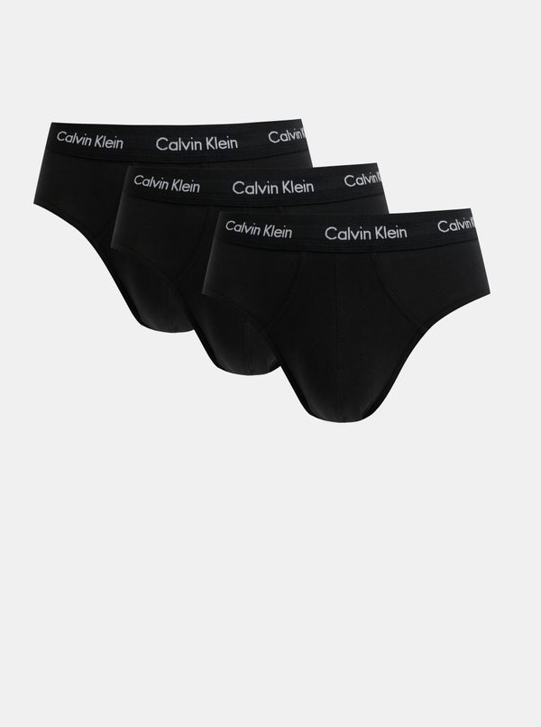 Calvin Klein Set of three black Calvin Klein Underwear briefs