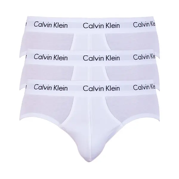 Calvin Klein Set of three classic fit briefs in white Calvin Klein Underwear