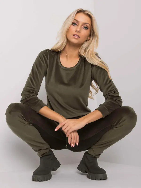 RUE PARIS Set-RV-KMPL-6083.05-khaki