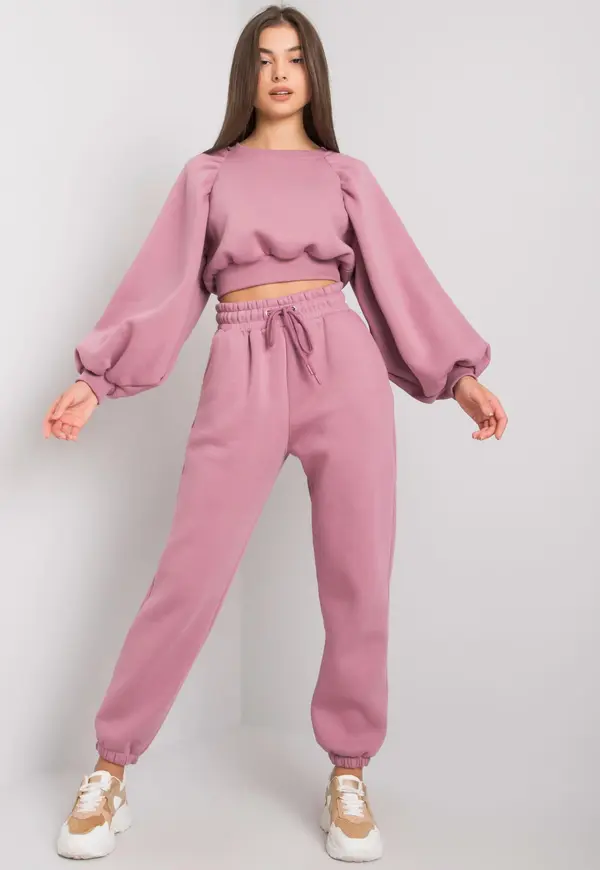 RUE PARIS Set-RV-KMPL-7010.10-dark pink