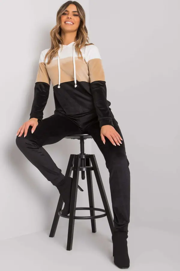 RUE PARIS Set-RV-KMPL-7204.03-black-white