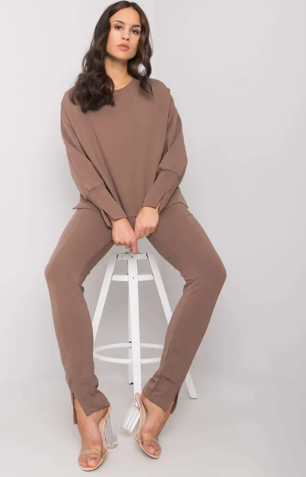 RUE PARIS Set-RV-KMPL-7333.02-brown