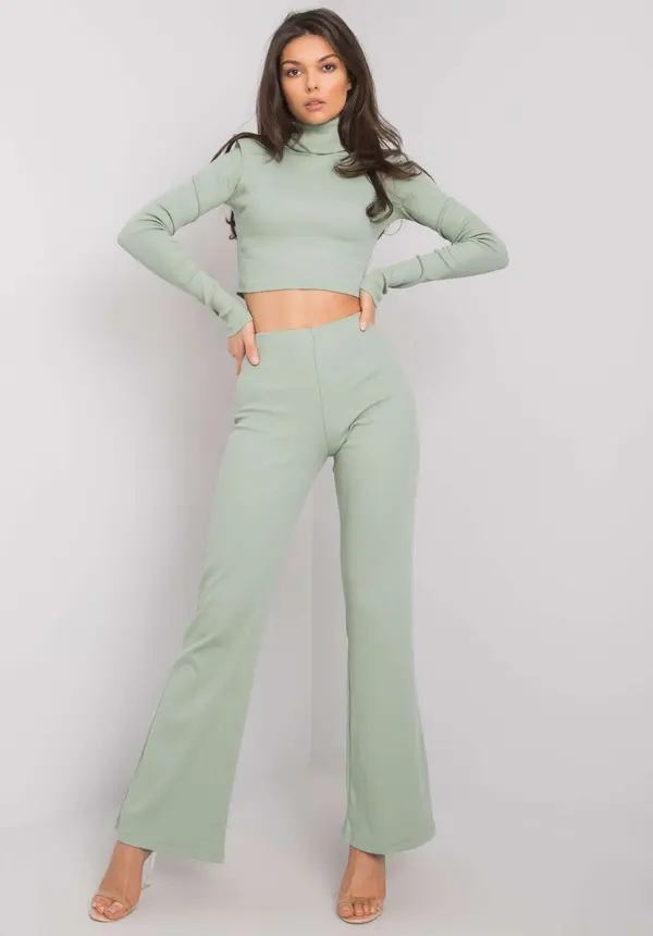 RUE PARIS Set-RV-KMPL-7361.18P-pistachio