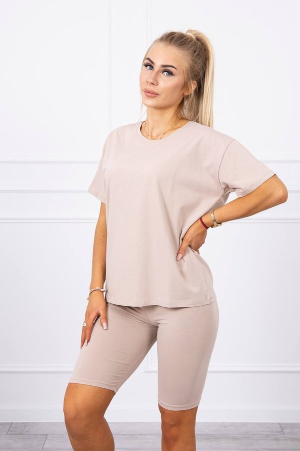 Kesi Set top+leggings beige