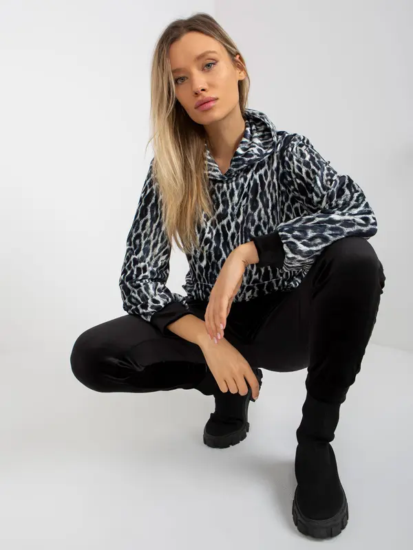 RUE PARIS Set-WN-KMPL-2410-1.17-white-black