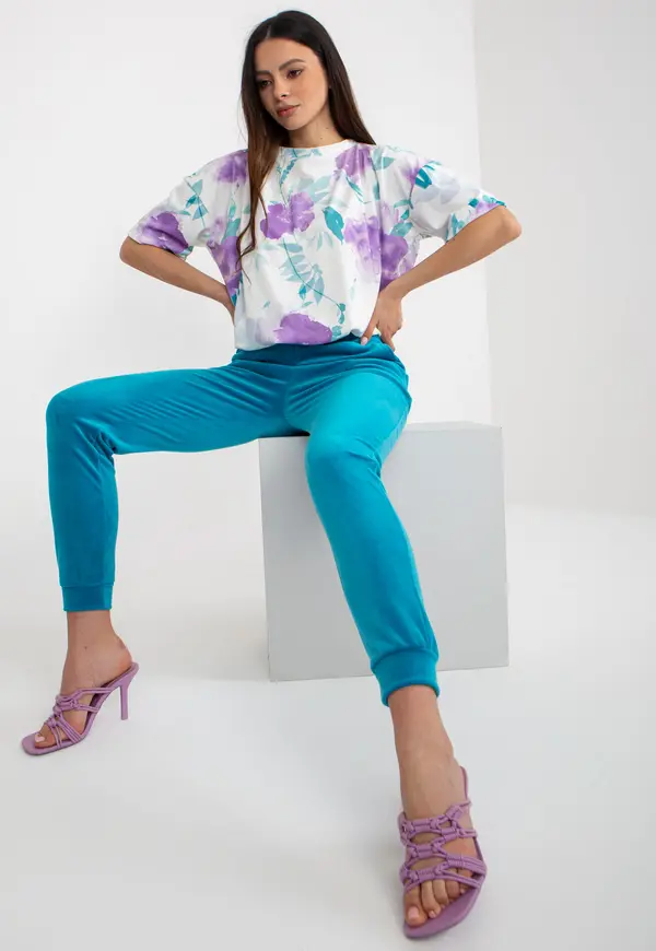 RUE PARIS Set-WN-KMPL-8192.15-white-blue