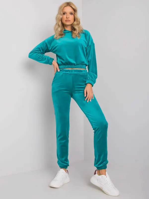 RUE PARIS Set-WN-KMPL-883.12-turquoise