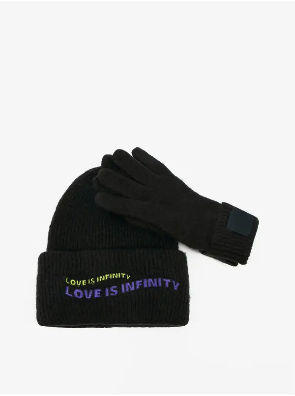 DESIGUAL Шапка и ръкавици Desigual