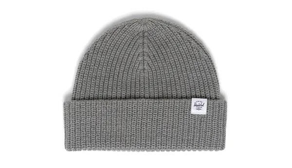 Herschel Supply Шапка за часовник Herschel Supply Beanie сива