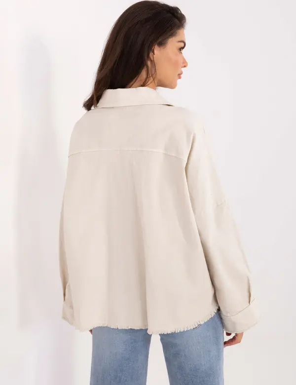 RUE PARIS Shirt-IT-KS-FL5779.87-light beige