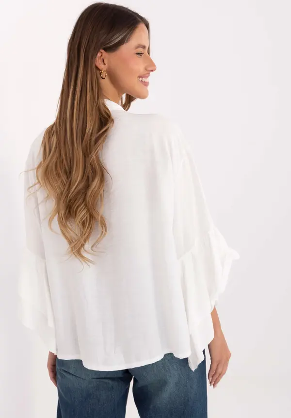 RUE PARIS Shirt-MI-KS-32330.05P-ecru