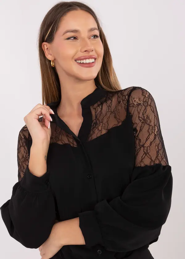 Italy Moda Shirt-MI-KS-3281.65-black