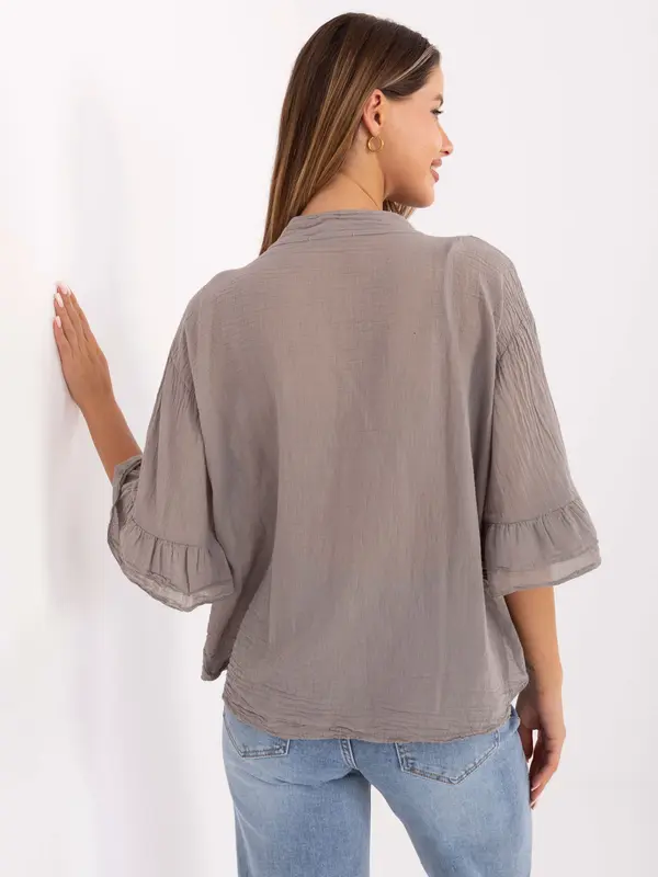 Italy Moda Shirt-MI-KS-92224.95-dark beige