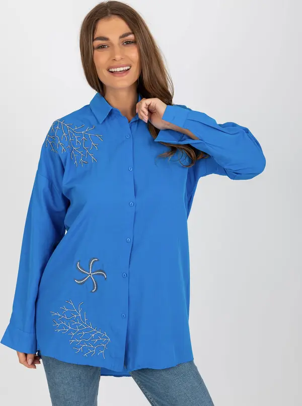 Factory Price Shirt-TO-KS-7005.26P-dark blue