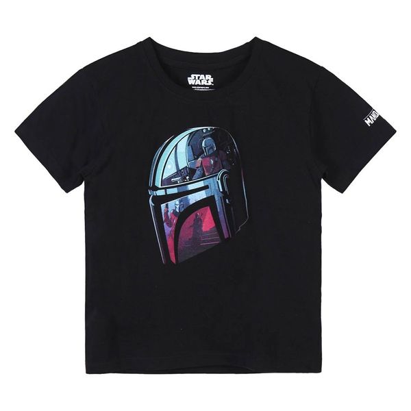 THE MANDALORIAN SHORT SHIRT SINGLE JERSEY POINT THE MANDALORIAN