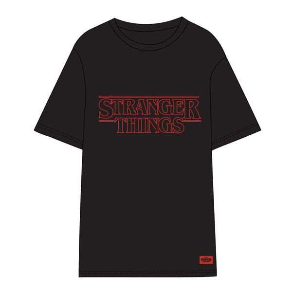 STRANGER THINGS SHORT SHIRT SINGLE JERSEY STRANGER THINGS