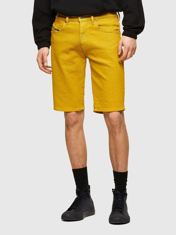 Diesel Shorts - Diesel DSTRUKTSHORTSP SHORTS yellow