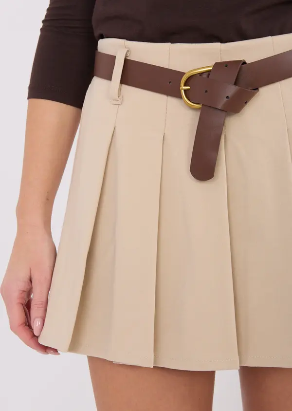 RUE PARIS Shorts-IT-SN-FL8757.52-light beige