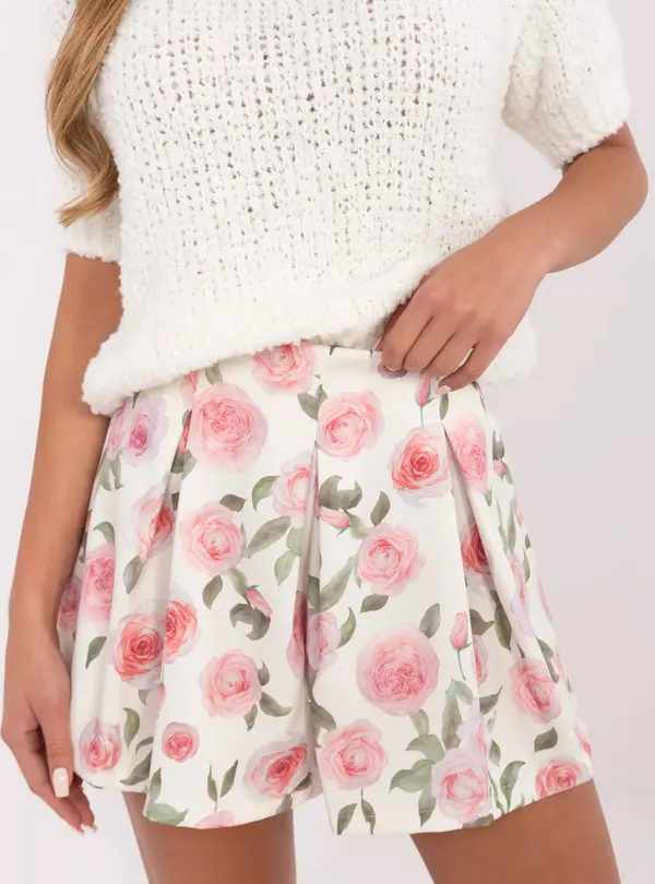 Italy Moda Shorts-MI-SN-2718041-2.64-ecru